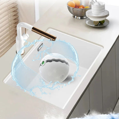 Wireless Sink Fruit Dish Washer Ball Mini Ultrasonic Dishwasher High-Pressure Bubbles Kitchen Dishwasher for Home Kitchen