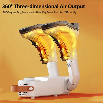 Shoe Dryer 220V Shoes Drying Machine Electric Footwear Dryer Foldable Ski Boots Slippers Sneaker Dryer Portable Boot Shoe Heater