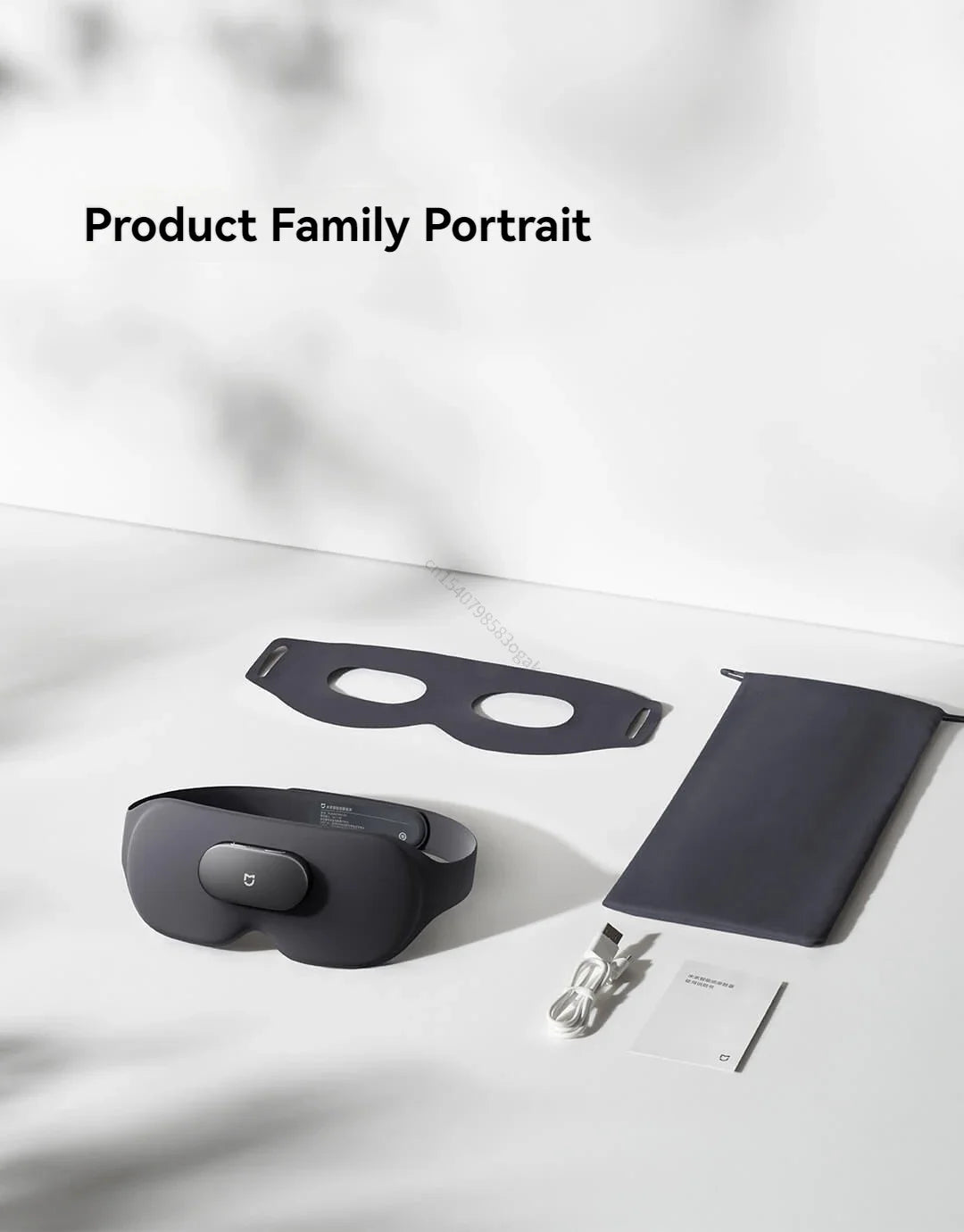 Xiaomi Mijia Smart Massage Eye Mask Hot Compress Vibrate Massage 800mAh 3D Shading Intelligent Eye Massager work for Mi Home App