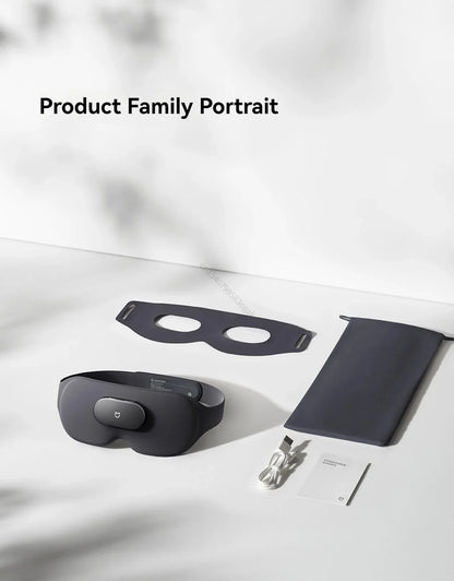 Xiaomi Mijia Smart Massage Eye Mask Hot Compress Vibrate Massage 800mAh 3D Shading Intelligent Eye Massager work for Mi Home App