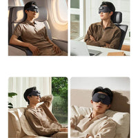 Xiaomi Mijia Smart Massage Eye Mask Hot Compress Vibrate Massage 800mAh 3D Shading Intelligent Eye Massager work for Mi Home App