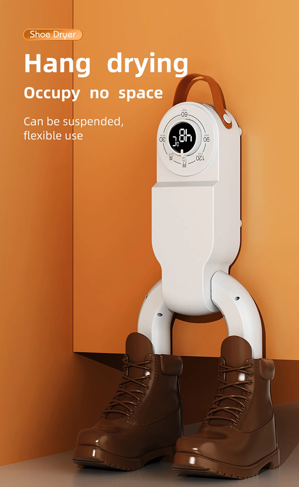 Shoe Dryer 220V Shoes Drying Machine Electric Footwear Dryer Foldable Ski Boots Slippers Sneaker Dryer Portable Boot Shoe Heater