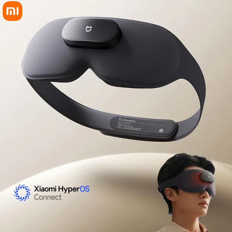 Xiaomi Mijia Smart Massage Eye Mask Hot Compress Vibrate Massage 800mAh 3D Shading Intelligent Eye Massager work for Mi Home App