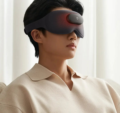 Xiaomi Mijia Smart Massage Eye Mask Hot Compress Vibrate Massage 800mAh 3D Shading Intelligent Eye Massager work for Mi Home App