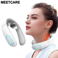 Pulse Neck Massager Electric Smart EMS Cervical Massagers TENS Pain Relief Relaxation Muscle Kneading Massage